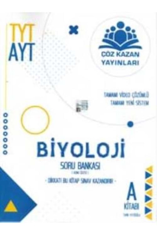 ÇÖZ KAZAN TYT AYT BİYOLOJİ KONU ÖZETLİ SORU BANKASI