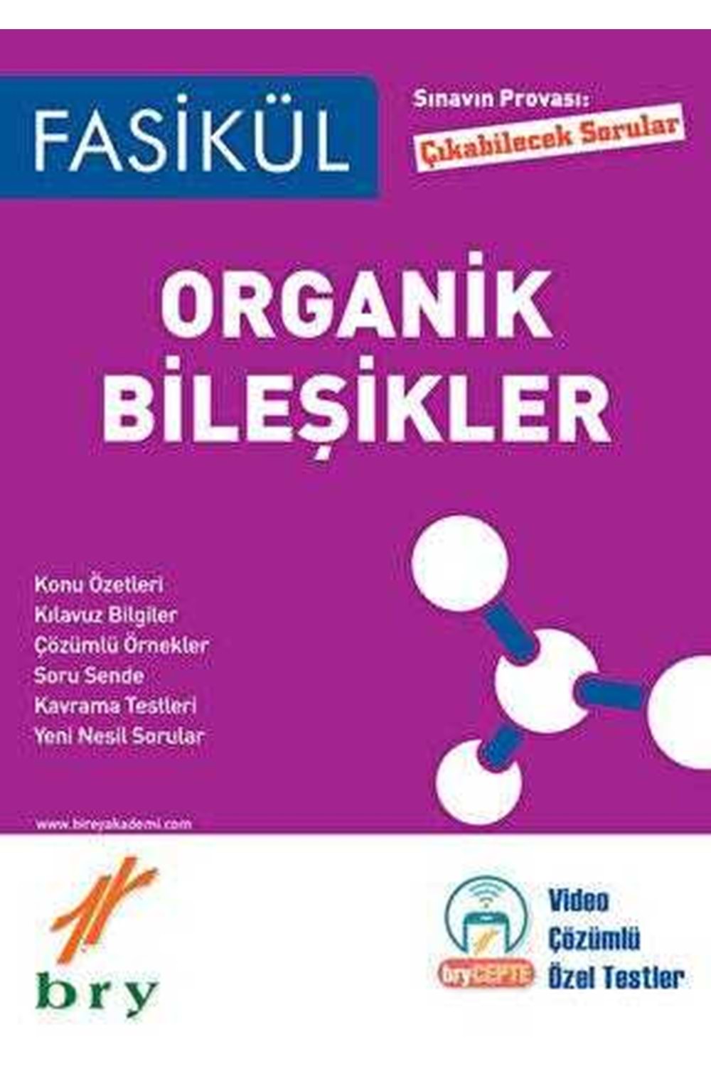 BRY FASİKÜL - KİMYA - ORGANİK BİLEŞİKLER