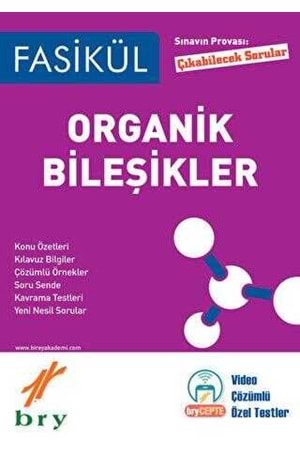 BRY FASİKÜL - KİMYA - ORGANİK BİLEŞİKLER