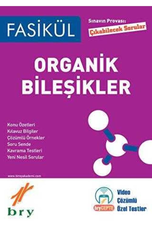 BRY FASİKÜL - KİMYA - ORGANİK BİLEŞİKLER