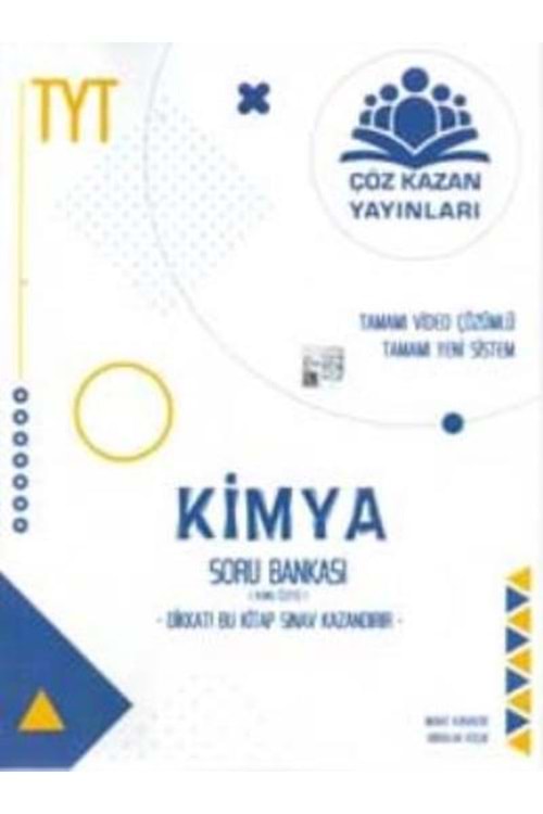 ÇÖZ KAZAN TYT KİMYA KONU ÖZETLİ SORU BANKASI