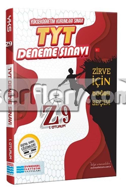 EVRENSEL İLETİŞİM TYT Z9 VİDEO ÇÖZÜMLÜ DENEME SINAVLARI