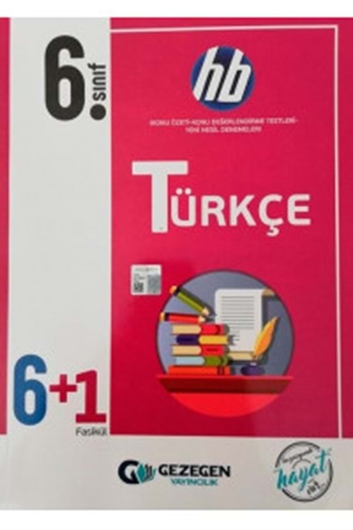 GEZEGEN 6.SINIF HB SERİSİ HEPSİ BURADA TÜRKÇE (6+1 FASİKÜL)(KONU ÖZETİ-KONU DEĞERLENDİRME TESTLERİ - YENİ NESİL DENEME)