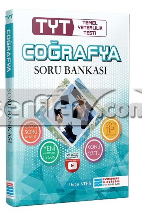 EVRENSEL İLETİŞİM TYT COĞRAFYA VİDEO ÇÖZÜMLÜ SORU BANKASI