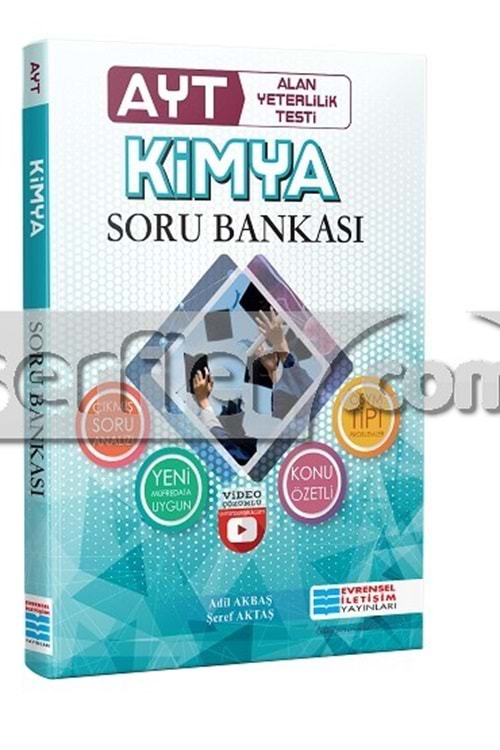 EVRENSEL İLETİŞİM AYT KİMYA VİDEO ÇÖZÜMLÜ SORU BANKASI
