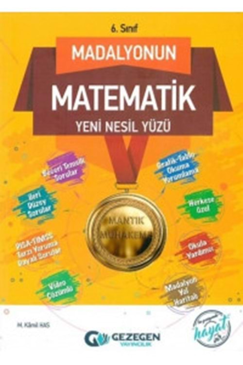 GEZEGEN 6.SINIF MADALYON SERİSİ MADALYONUN MATEMATİK YÜZÜ