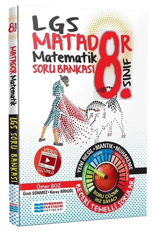 EVRENSEL İLETİŞİM 8.SINIF MATADOR MATEMATİK SORU BANKASI