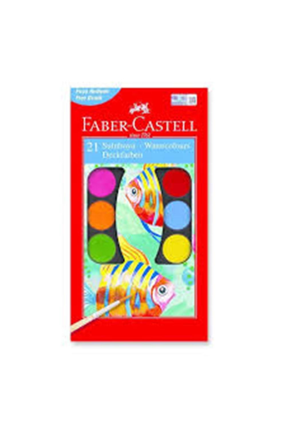 SULU BOYA FABER-CASTELL 21 RENK BÜYÜK BOY