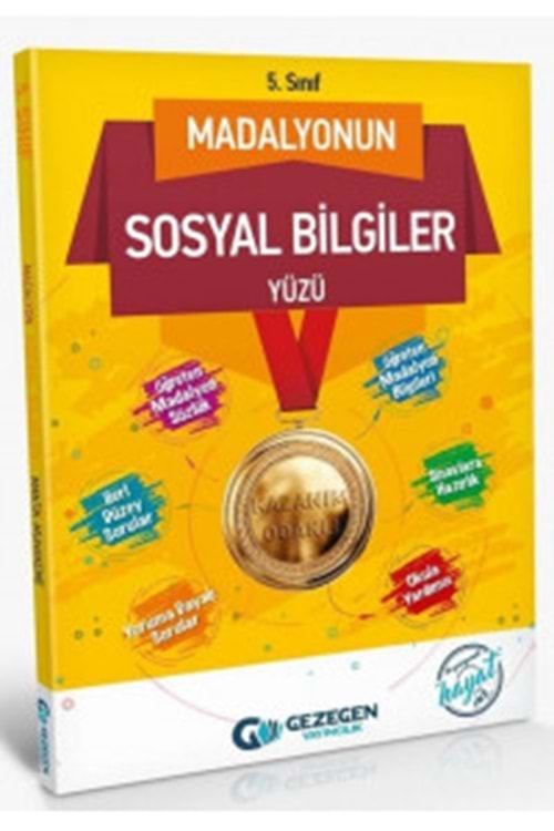GEZEGEN 5.SINIF MADALYON SERİSİ MADALYONUN SOSYAL BİLGİLER YÜZÜ