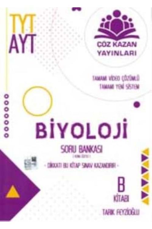 ÇÖZ KAZAN TYT/AYT BİYOLOJİ SORU BANKASI (B)