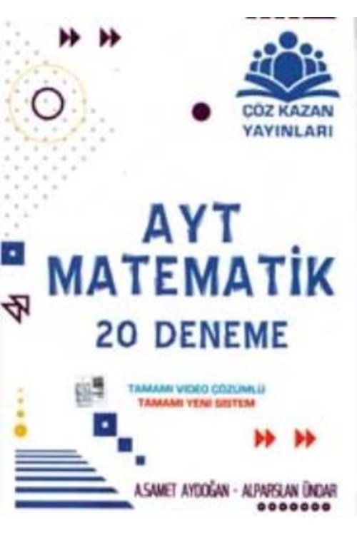 ÇÖZ KAZAN AYT MATEMATİK 20Lİ DENEME SINAVI