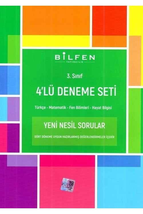 BİLFEN 3.SINIF 4'LÜ DENEME SETİ
