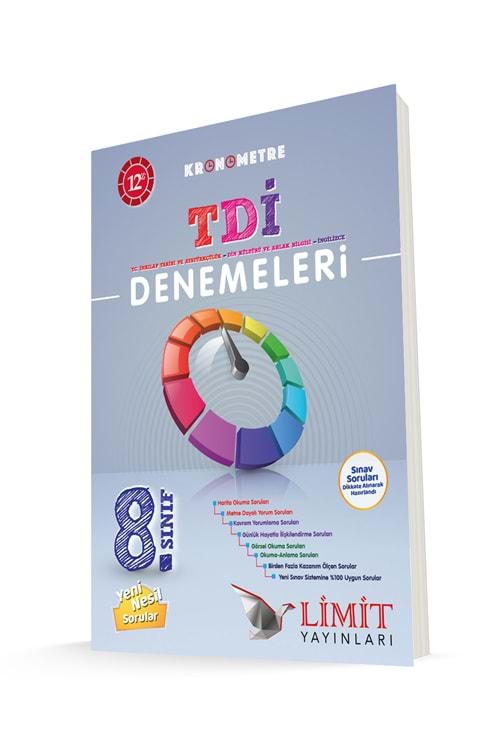 LİMİT LGS KRONOMETRE 12 Lİ TDİ DENEMELERİ
