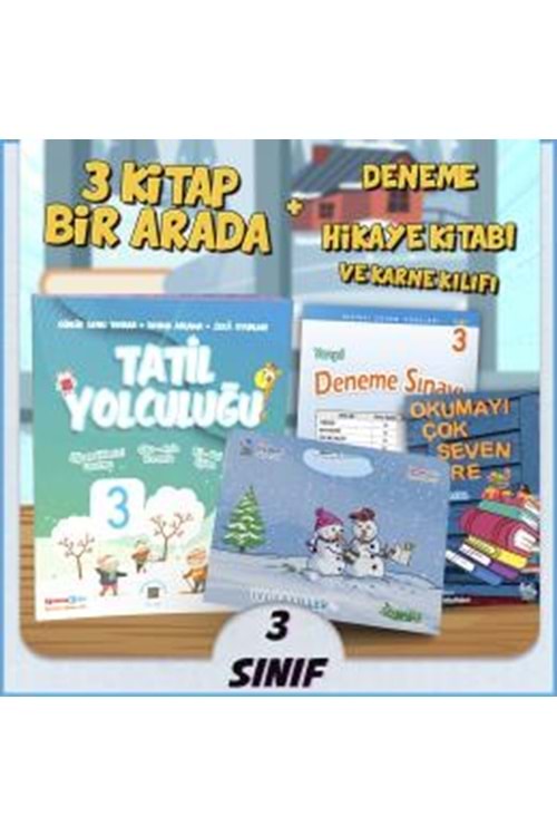 ÜÇGEN YAYINLARI 3.SINIF YARI YIL TATİL SETİ (Tekrar Çalışması, Okuma Anlama, Zekâ Oyunları, Masal Kitabı, Karne Kılıfı)