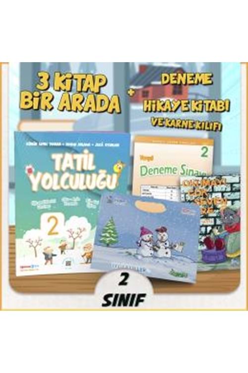 ÜÇGEN YAYINLARI 2.SINIF YARI YIL TATİL SETİ (Tekrar Çalışması, Okuma Anlama, Zekâ Oyunları, Masal Kitabı, Karne Kılıfı)