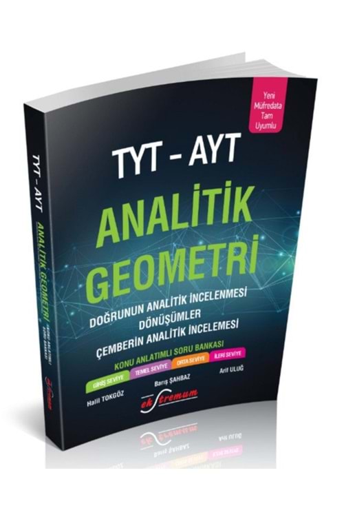 EKSTREMUM TYT AYT ANALİTİK GEOMETRİ KONU ANLATIMLI SORU BANKASI