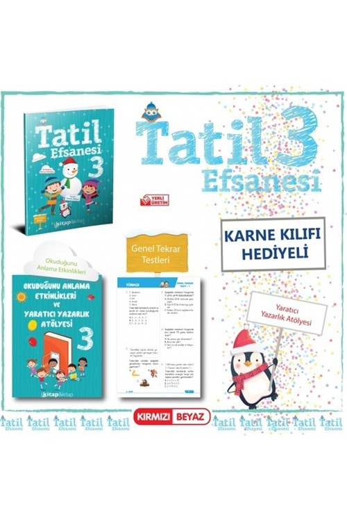 KIRMIZI BEYAZ YAYINLARI 3.SINIF TATİL EFSANESİ