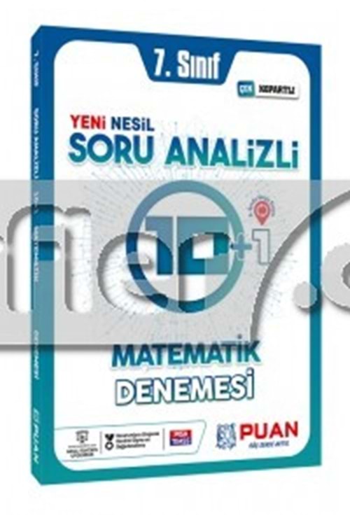 PUAN 7.SINIF MATEMATİK 10+1 DENEME
