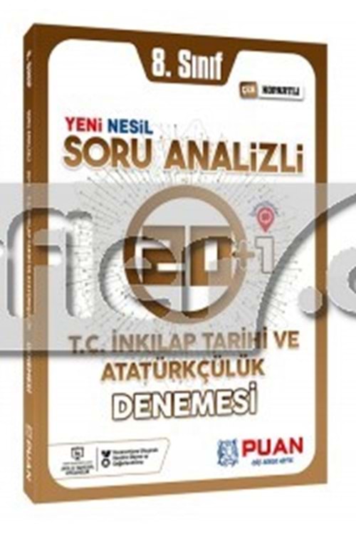 PUAN 8.SINIF İNKILAP T ARİHİ 20+1 DENEME