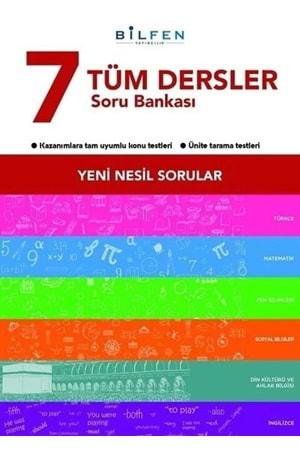 BİLFEN 7.SINIF TÜM DERSLER SORU BANKASI