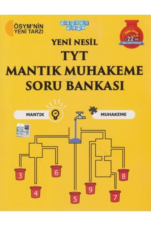 AKILLI ADAM TYT YENİ NESİL MANTIK MUHAKEME SORU BANKASI
