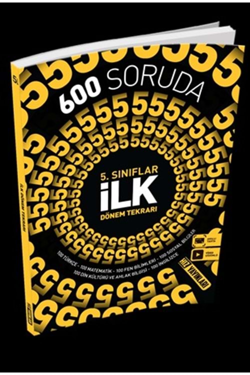 HIZ YAYINLARI 5.SINIF 600 SORUDA İLK DÖNEM TEKRARI HO 23-24