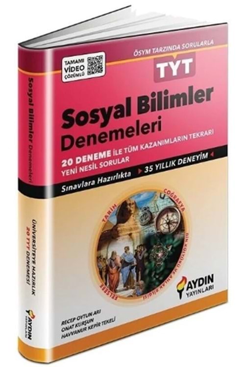 TYT Sosyal Bilimler 20 Deneme