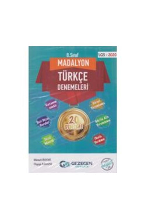 GEZEGEN 8.SINIF BRANŞ DENEME 20' Lİ TÜRKÇE DENEME