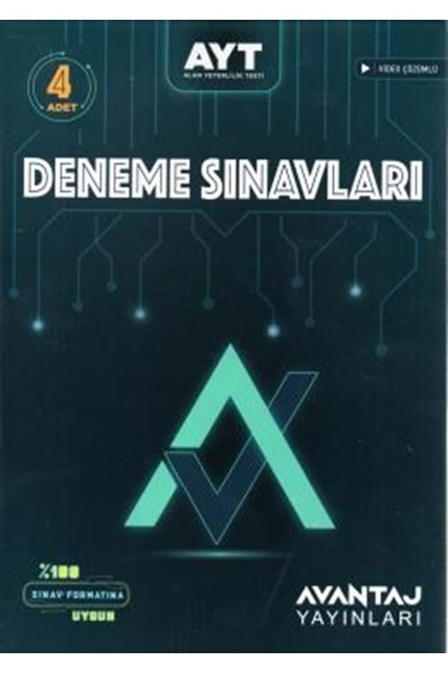 AVANTAJ AYT 4 LÜ DENEME SINAVI