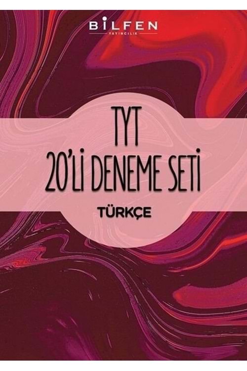 BİLFEN 12.SINIF TYT TÜRKÇE 20'Lİ DENEME SETİ