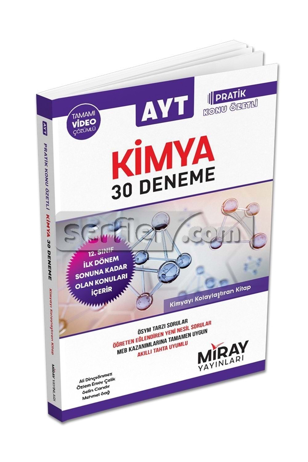 MİRAY AYT 30 KİMYA DENEME 2023