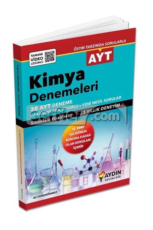 AYDIN YAYINLARI AYT KİMYA 30 DENEME 2023 E ÖZEL