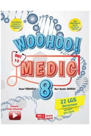 RED&WHITE 8.SINIF WOO HOO MEDİC ENGLISH 1-5 UNIT 22 DENEME