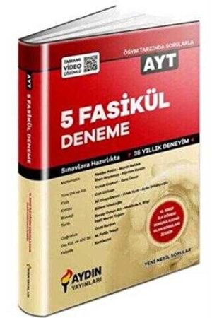 AYDIN AYT 5 FASİKÜL DENEME (2023 ÖZEL) (KAMPANYALI ÜRÜN)
