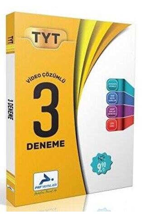 PARAF TYT 3 FASİKÜL DENEME VİDEO ÇÖZÜMLÜ