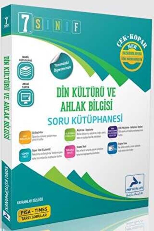 PARAF 7.SINIF DİN KÜLTÜRÜ SORU KÜTÜPHANESİ