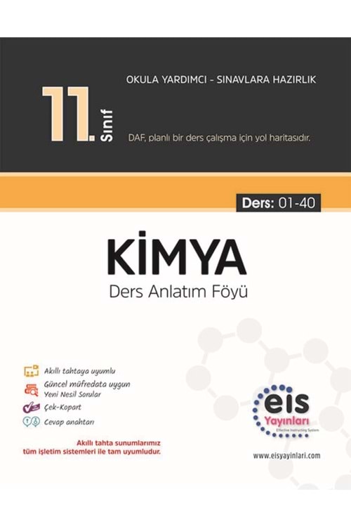 EIS 11.SINIF - DAF - KİMYA