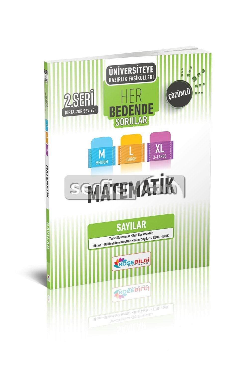 KÖŞEBİLGİ ÜNV.HAZ. MATEMATİK 2.SERİ - SAYILAR (M-L-XL - ORTA -ZOR SEVİYE)