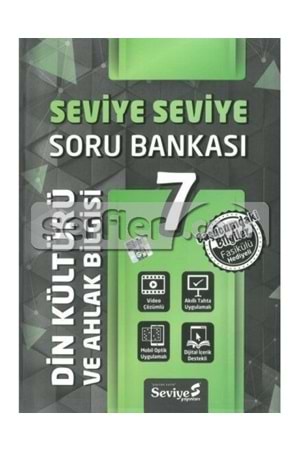SEVİYE 7.SINIF DİN KÜLTÜRÜ VE AHLAK BİLGİSİ KAZANIM HÜCRELİ SORU BANKASI FASİKÜL HEDİYELİ (FASİKÜL 40 SF.)