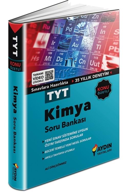 AYDIN TYT KİMYA KONU ÖZETLİ SORU BANKASI