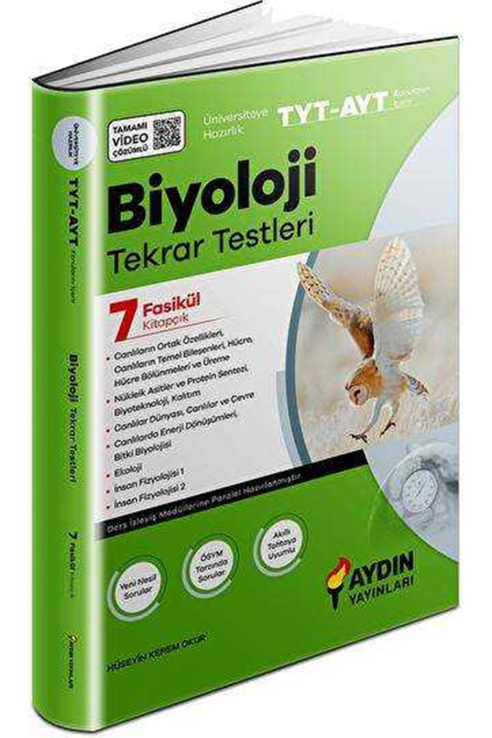 AYDIN TYT-AYT BİYOLOJİ TEKRAR TESTLERİ (KAMPANYALI ÜRÜN)