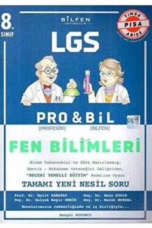 BİLFEN 8.SINIF FEN 8 PRO&BIL SORU BANKASI