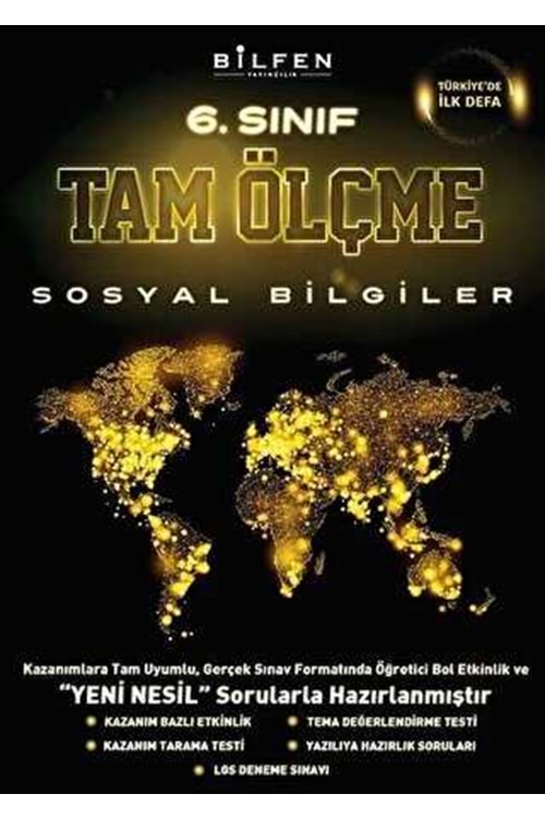 BİLFEN 6.SINIF SOSYAL BİLGİLER TAM ÖLÇME YENİ