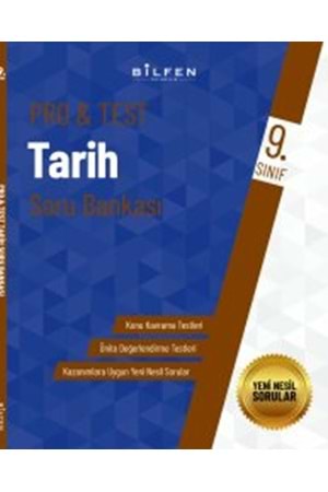 BİLFEN 9.SINIF PRO&TEST TARİH SORU BANKASI