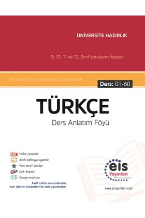 EİS TYT AYT YKS DAF TÜRKÇE