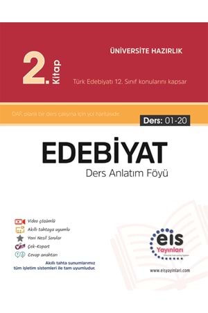 EİS AYT YKS DAF EDEBİYAT 2.KİTAP