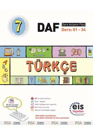 EIS 7.SINIF - DAF - TÜRKÇE