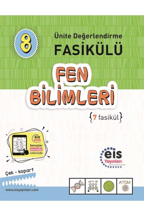 EIS 8.SINIF - ÜNİTE DEĞERLENDİRME FASİKÜLÜ (1-7) - FEN BİLİMLERİ