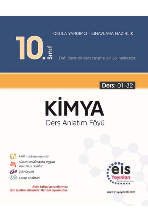 EİS 10.Sınıf - DAF - Kimya