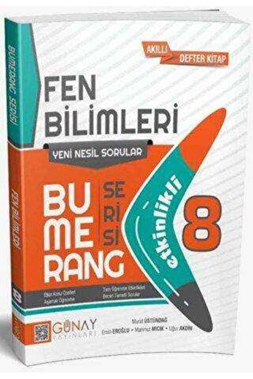 GÜNAY BUMERANG ETKİNLİKLİ FEN BİLİMLERİ